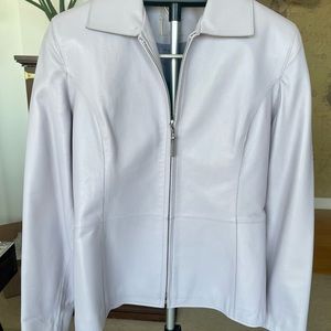 NLLN Lavender Leather Jacket